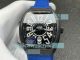 QQF Swiss Replica Franck Muller Vanguard V41 Carbon Case Blue Fabric Strap Watch (2)_th.jpg